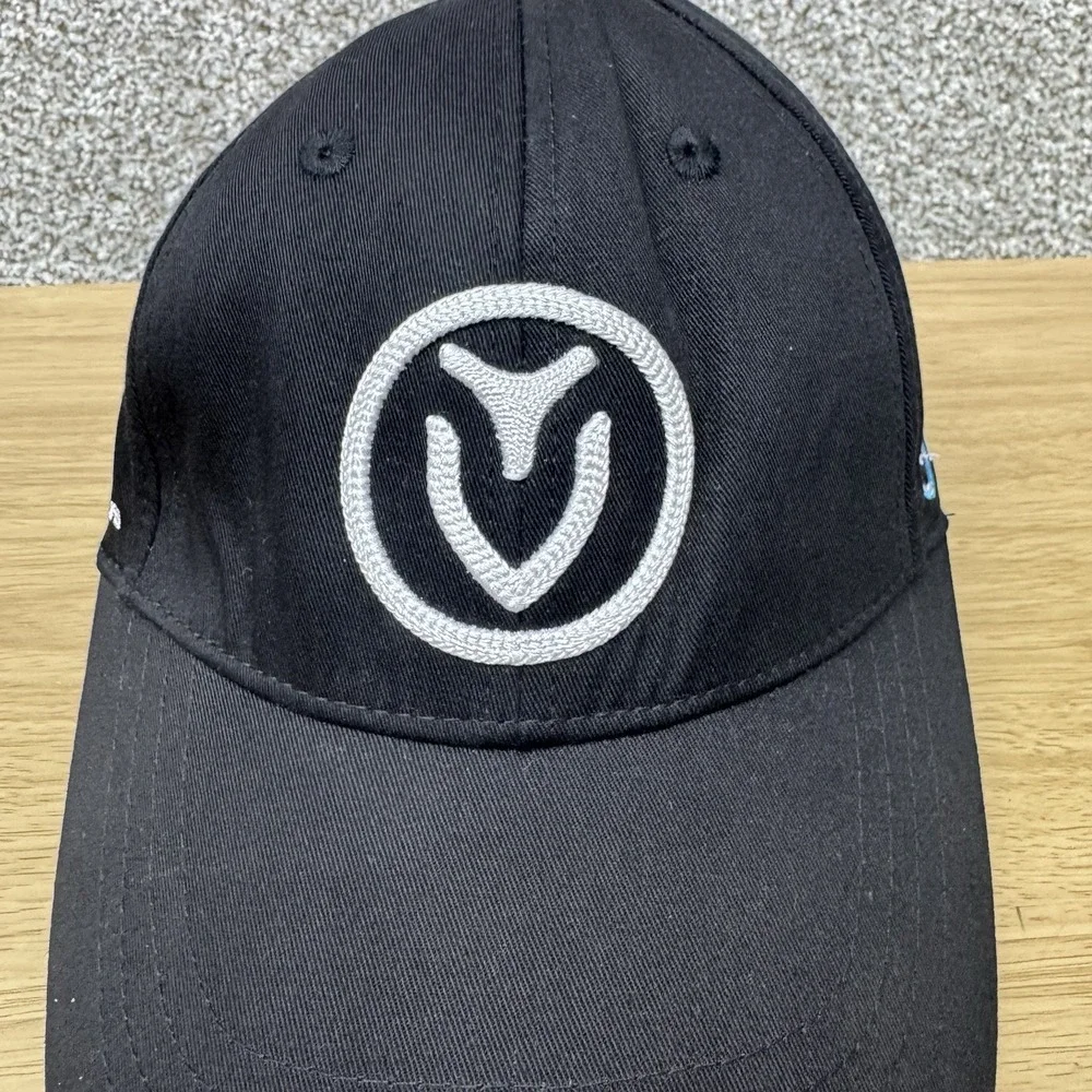 Vessel Tour Performance Golf Hat OSFA Junior Golf Club Snap Back Black Youth Boy